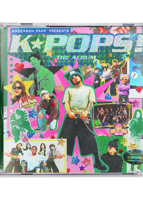 the album cover for Anderson.Paak - K-POPS! (Music from and Inspired by K-POPS! Motion Picture) [Indie Exclusive]