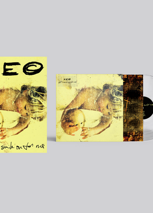 the album cover for Keo - Put A Smile On For Me [Indie Exclusive Crystal Clear]