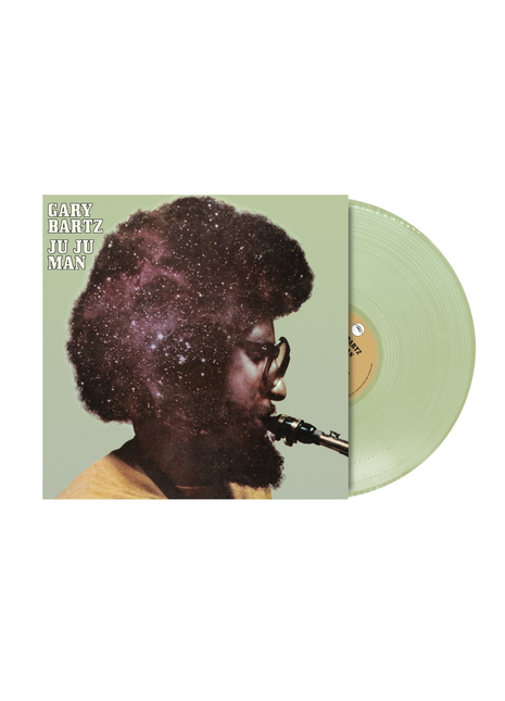 the album cover for Gary Bartz - Ju Ju Man [RSD Essentials Indie Exclusive Sky Blue 180g]