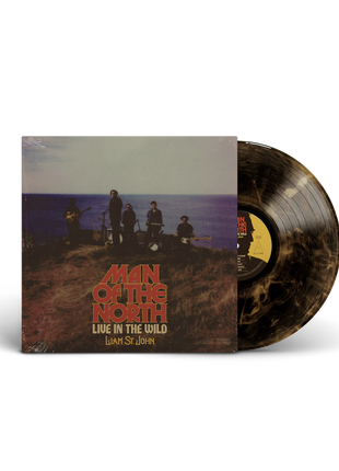 the album cover for Liam St. John - Man Of The North (Live In The Wild) [Earth]