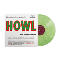 the album cover for Allen Ginsberg - Howl And Other Poems [Eco-friendly Green Blend]
