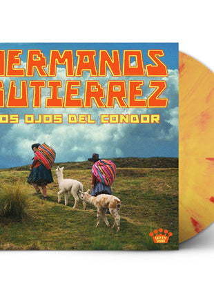 the album cover for Hermanos Gutierrez - Los Ojos Del Condor [Indie Exclusive Solar Flare]
