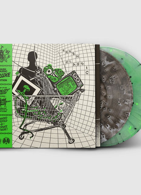 the album cover for Frankie and the Witch Fingers - Trash Classic Deluxe [Indie Exclusive Splatter]