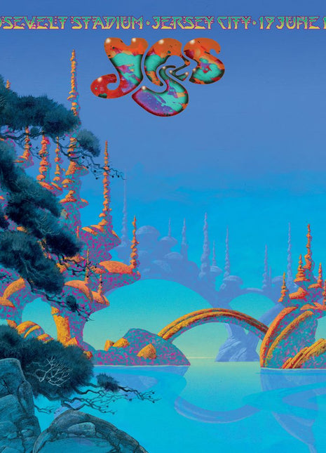the album cover for Yes - Roosevelt Stadium, Jersey City (brick & Mortar Exclusive) [3LP]