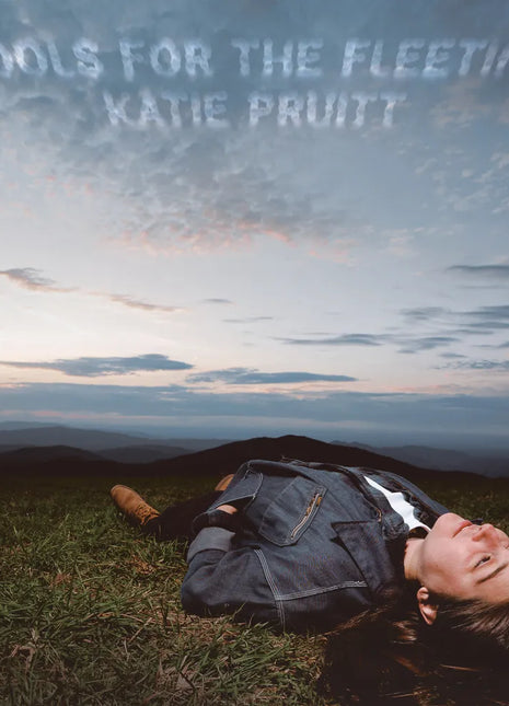 the album cover for Katie Pruitt - Fools For The Fleeting [Eco-Friendly Blue Blend]