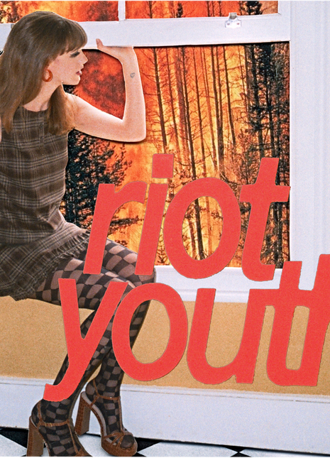 the album cover for Chloe Slater - Riot Youth