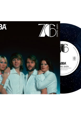 the album cover for ABBA - Dancing Queen - 50th Anniversary [Sparkling]