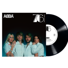 the album cover for ABBA - Dancing Queen (50th Anniversary) [Black]