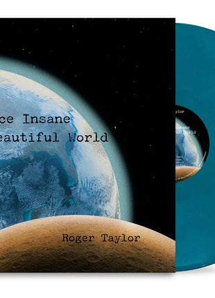 the album cover for Roger Taylor - Violence Insane in a Beautiful World [180g Earth Blue]