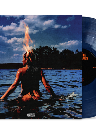 the album cover for Jessie Reyez - A LITTLE VENGEANCE [Blue with Alternate Cover and Poster]