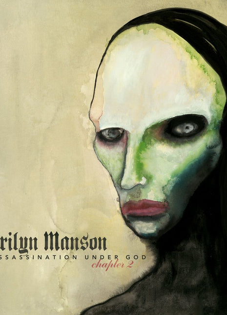 the album cover for Marilyn Manson - One Assassination Under God - Chapter 2 [Indie Exclusive CD with alt artwork]