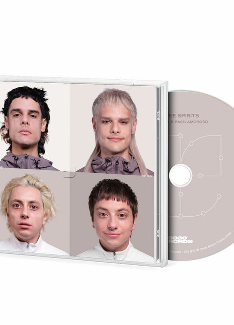 the album cover for Ca7riel / Paco Amoroso - Free Spirits [Jewel Case]