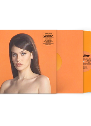 the album cover for Sienna Spiro - Visitor [Tangerine]
