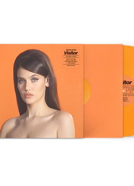 the album cover for Sienna Spiro - Visitor [Tangerine]