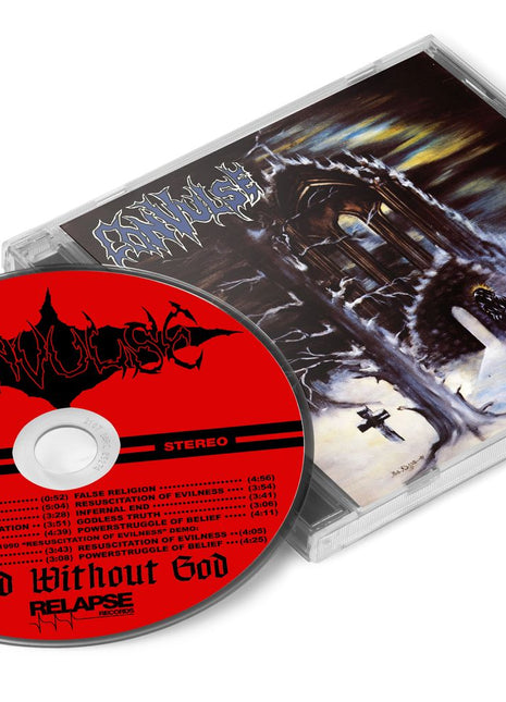 the album cover for Convulse - World Without God