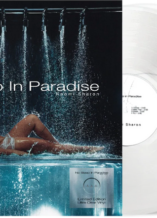 the album cover for Naomi Sharon - No Sleep In Paradise