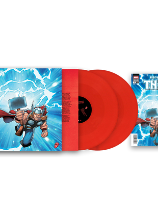 the album cover for The Rolling Stones - Foreign Tongues (Marvel Collector's Series) [Thor]