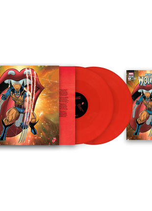 the album cover for The Rolling Stones - Foreign Tongues (Marvel Collector's Series) [Wolverine]