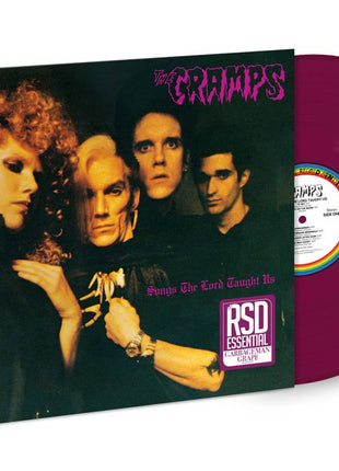 the album cover for The Cramps - Songs The Lord Taught Us [RSD Essential - Garbageman Grape]