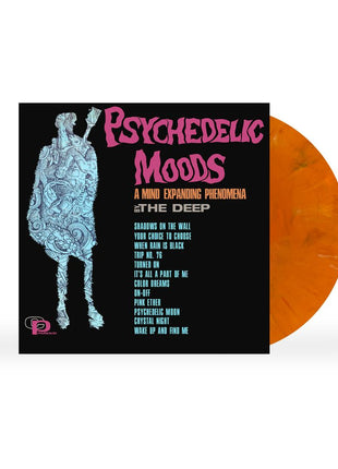 the album cover for The Deep - Psychedelic Moods [Indie Exclusive Eco-Mix Orange]