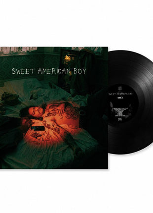 the album cover for honestav - Sweet American Boy