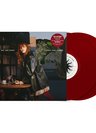 the album cover for Carly Rae Jepsen - Day and Night [Apple Red]