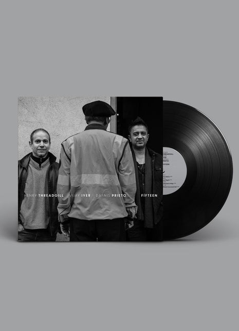 the album cover for Henry Threadgill / Vijay Iyer / Dafnis Prieto - Fifteen