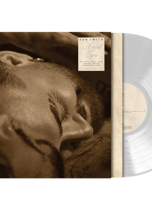 the album cover for Sam Smith - Hazel Eyes [Indie Exclusive Transparent with Alt Cover]
