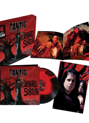 the album cover for Danzig - Deth Red Sabaoth [Black/Red/Yellow Haze/Splatter Vinyl]