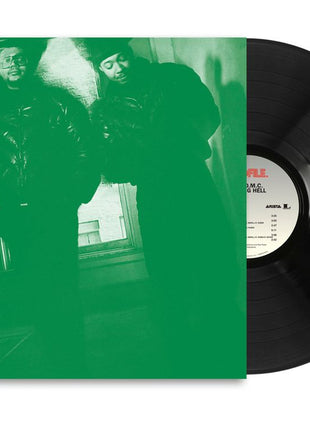 the album cover for Run-Dmc - Raising Hell