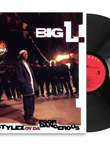 the album cover for Big L - Lifestylez Ov Da Poor & Dangerous