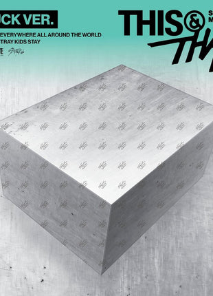 the album cover for Stray Kids - THIS & THAT [TRUCK VER.]