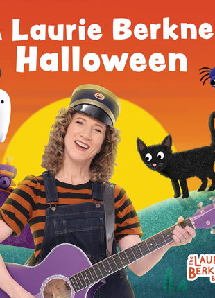 the album cover for The Laurie Berkner Band - A Laurie Berkner Halloween