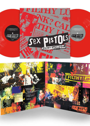 the album cover for Sex Pistols - Filthy Lucre Live - 30th Anniversary [180g Red]