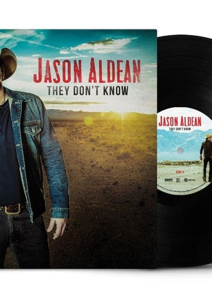 the album cover for Jason Aldean - They Don't Know