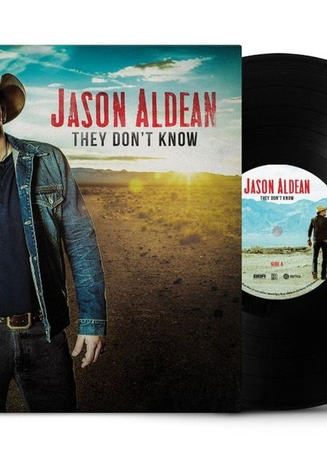 the album cover for Jason Aldean - They Don't Know