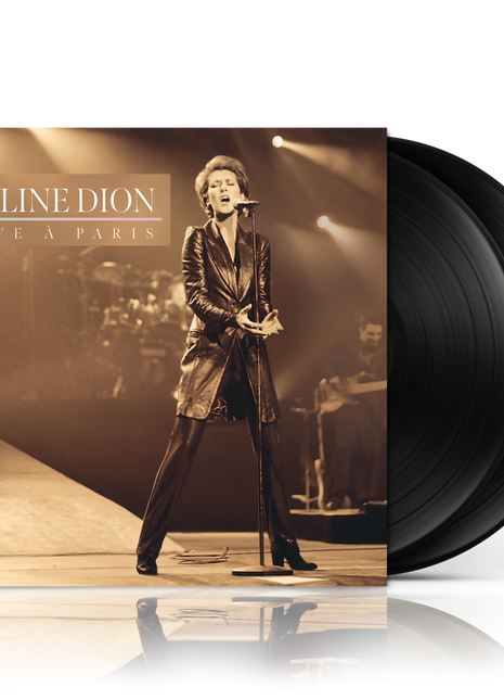 the album cover for Celine Dion - Live à Paris [Black]