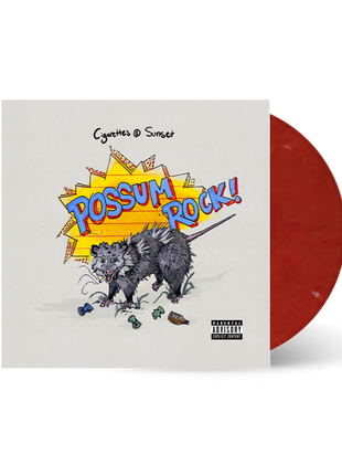 the album cover for Cigarettes @ Sunset - Possum Rock [Red]