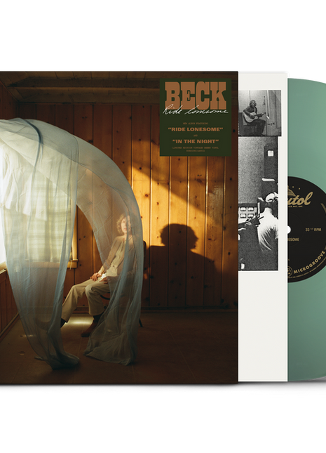 the album cover for Beck - Ride Lonesome [Indie Exclusive Vintage Green]