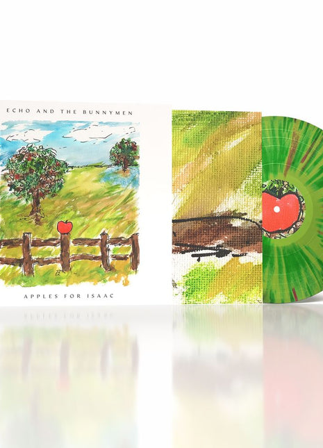 the album cover for Echo & The Bunnymen - Apples For Isaac [Indie Exclusive Green Splatter]