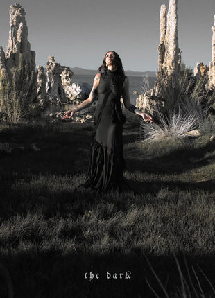 the album cover for Chelsea Wolfe - The Dark [Indie Exclusive Translucent Dark Grass Green]