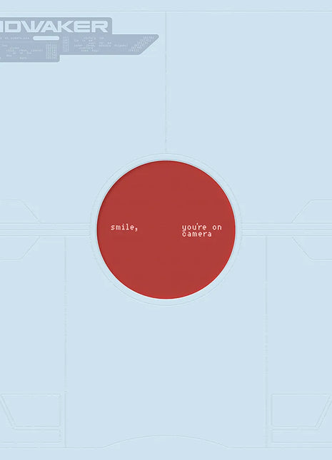 the album cover for Windwaker - smile, you're on camera [Red Smoke]