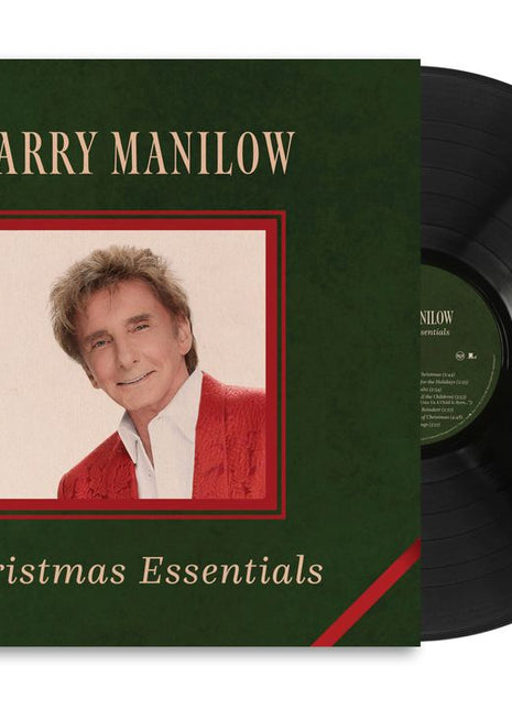 the album cover for Barry Manilow - Christmas Essentials