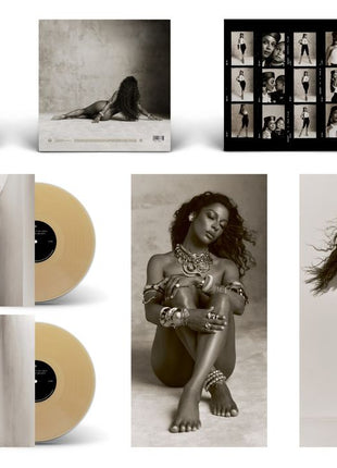 the album cover for Victoria Monét - Frequency of Love [Translucent Tan]