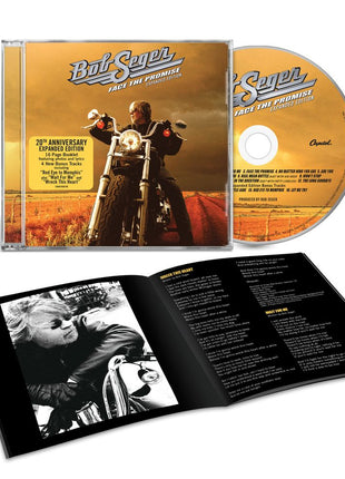 the album cover for Bob Seger - Face The Promise - 20th Anniversary Expanded Edition