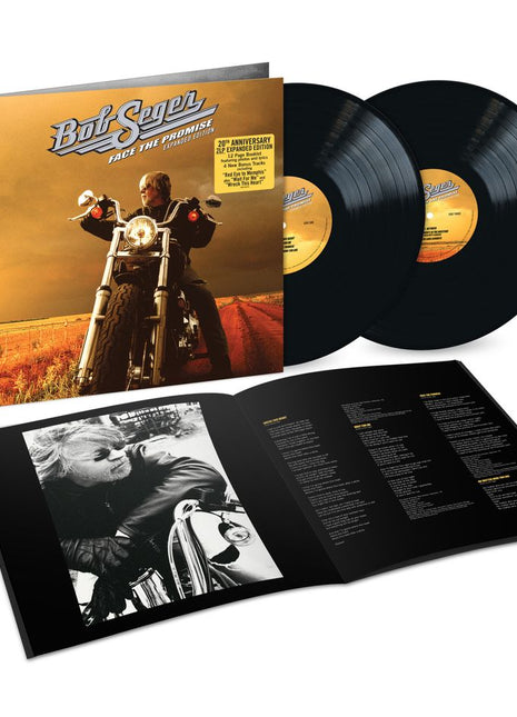 the album cover for Bob Seger - Face The Promise - 20th Anniversary Expanded Edition