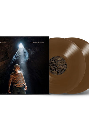 the album cover for Max McNown - Leave On A Light [Brown]
