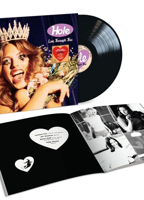 the album cover for Hole - Live Through This [180g Black]