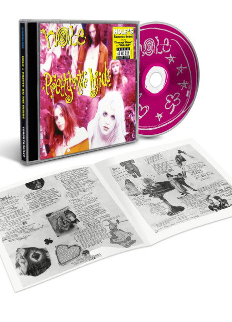 the album cover for Hole - Pretty On The Inside - (35th Anniversary Edition)