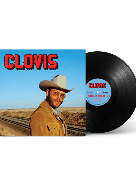 the album cover for Charley Crockett - Clovis [Black]